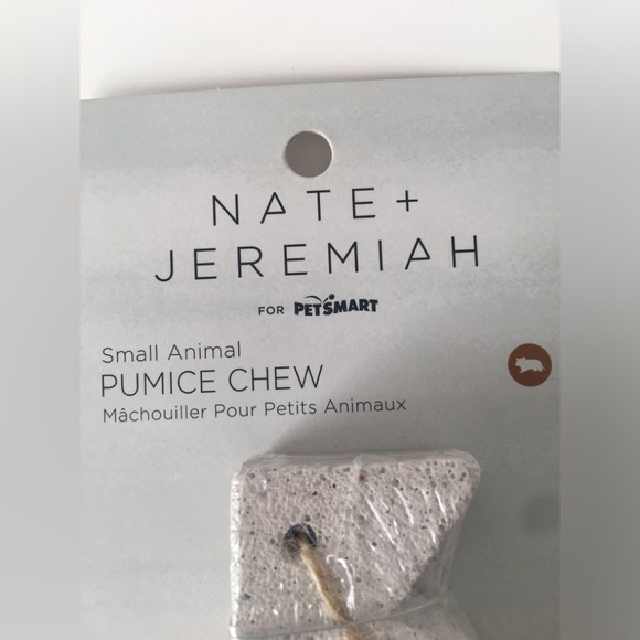 Nate + Jeremiah Pumice Small Animal Chews 4.5" x 1.5" Small Animal - Picture 5 of 6